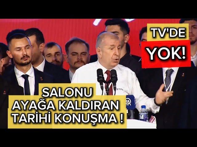 Ümit Özdağ'ın Kongre açılış konuşması | Zafer Partisi Kongre