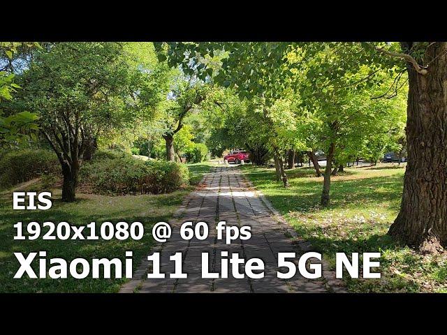 Xiaomi 11 Lite 5G NE - EIS, FHD (1080p) 60 fps camera video sample