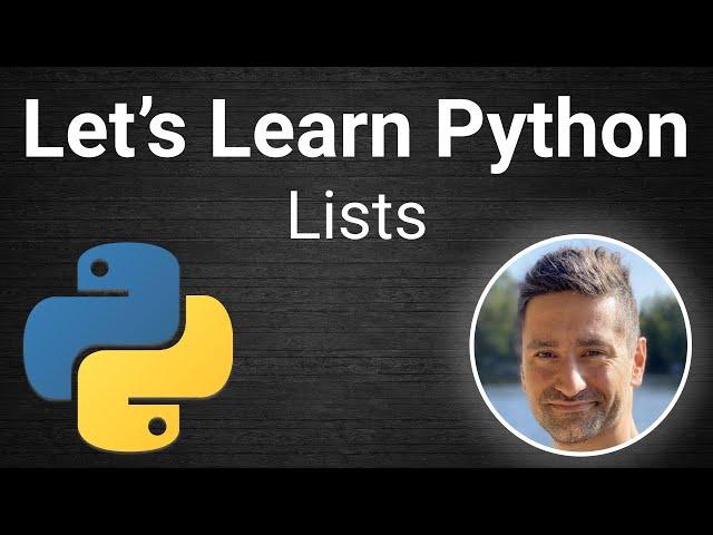 Let's Learn Python - Lists