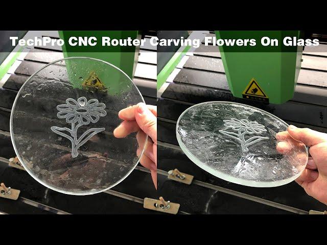 China CNC Router Machine for Glass Carving - TECHPROCNC