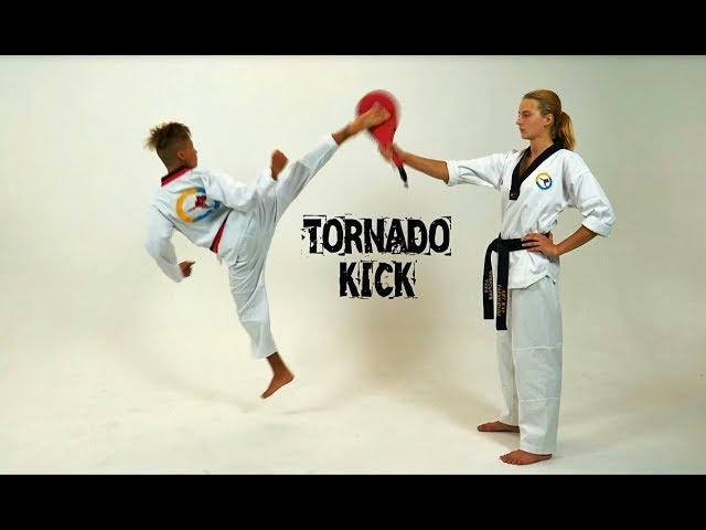 Learn to throw this strike in one training session/Learn to throw a tornado kick/Tornado kick tutori