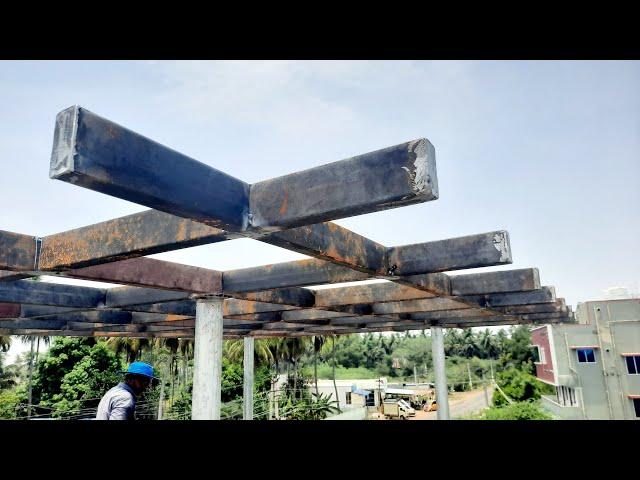 Making metal pergola  | Building top beauty | making simple metal pergola | Galaxy fabrication