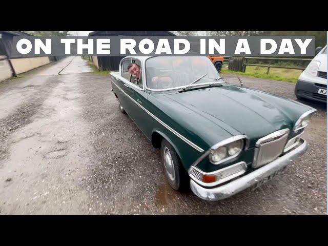 Day After Purchase it's on the road - 1963 Humber Sceptre