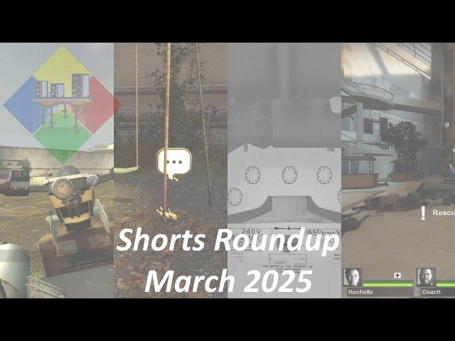 Shorts Roundup - March 2025