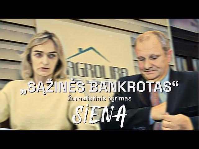 Sąžinės bankrotas. Žurnalistinis tyrimas