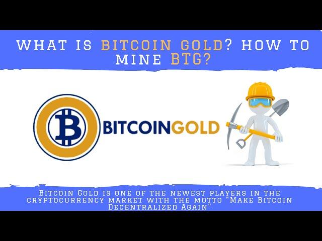 How To Mine Bitcoin Gold / BTG For Beginners 2021