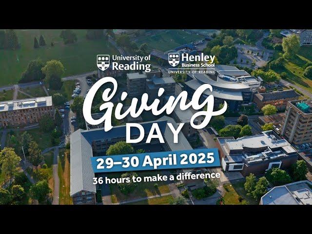 University of Reading Giving Day 2025