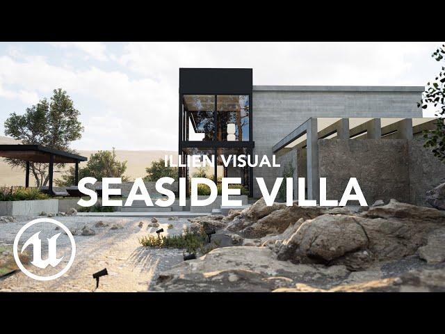 Seaside villa в Unreal Engine 5 | Анимация и виртуальный тур Ильи Миталёва | ARHI.TEACH