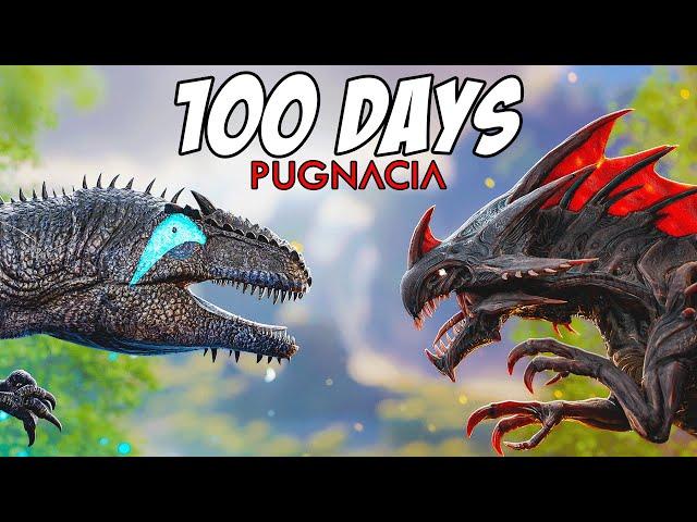 I Spent 100 Days in Ark's Craziest Mod... Pugnacia