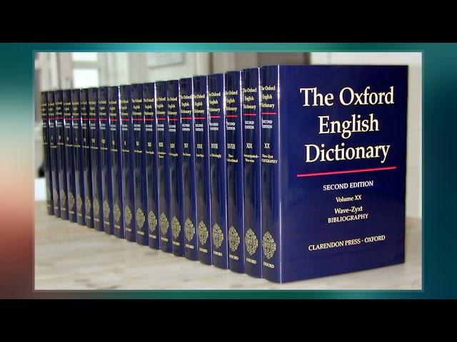 Oxford English Dictionary