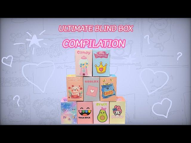 ⭐️️paper diy️⭐️ULTIMATE BLIND BOX COMPILATION!  no music | ASMR | xcherribear