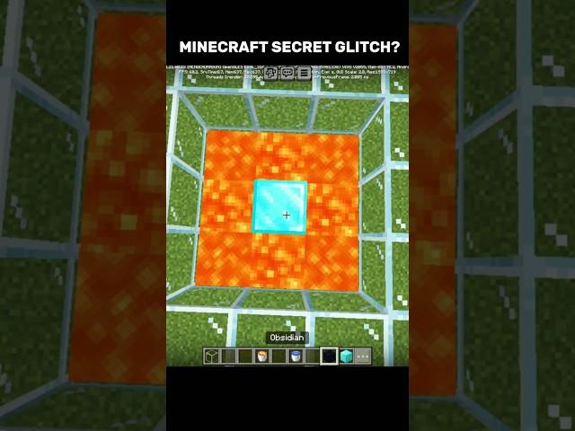 Minecraft glitch #shorts #minecraft