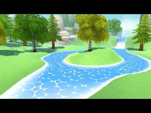 Water and waterfall VFX (Demo) | Made in Unity3D