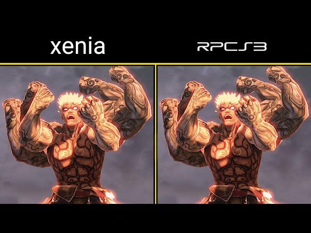 Asura's Wrath | Xenia vs RPCS3 Comparison | Xbox 360 / PS3