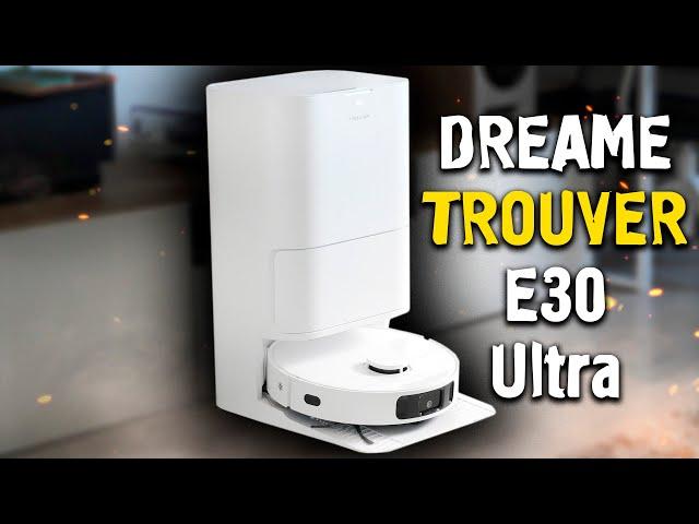 Dreame Trouver E30 Ultra - Доступный робот-пылесос с док станцией для сбора пыли