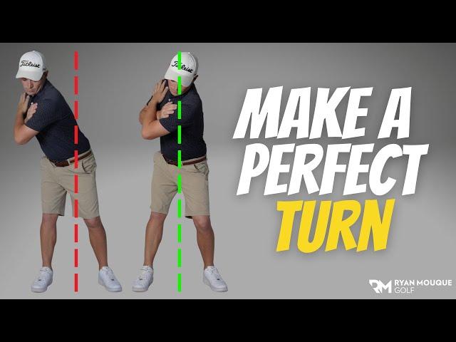 Turn Like THIS To Improve Your Ball Striking! | Centred Turn!