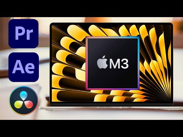 Video Editing on M3 MacBook AIR?