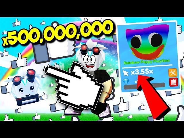 х500,000,000 ЗА 1 КЛИК! САМЫЙ ЧИТЕРСКИЙ СИМУЛЯТОР КЛИКА! ROBLOX Ultra Clickers