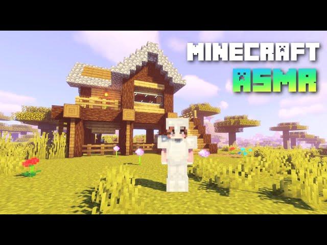 ASMR ️ ULTIMATE Minecraft Relaxation  Close Up Ear to Ear Facts  Minecraft ASMR