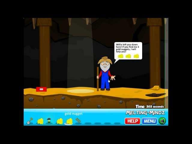 Amazing Escape The Gold Mine Walkthrough