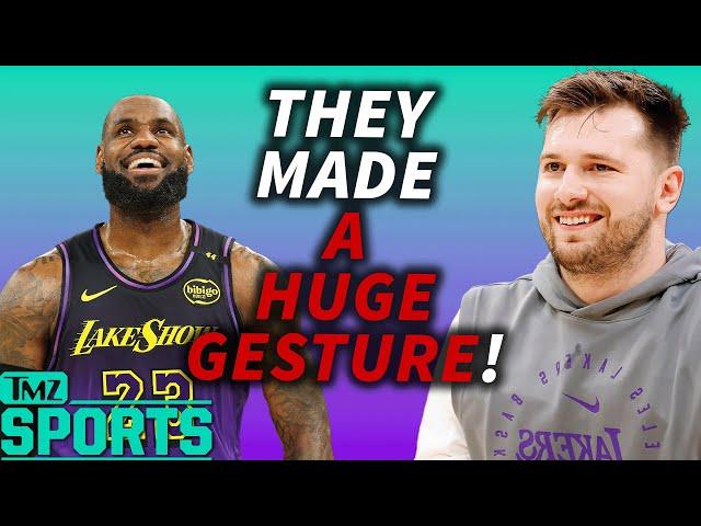 LeBron James And Luca Doncic Join FORCES | TMZ Sports Full Ep 3/4/25