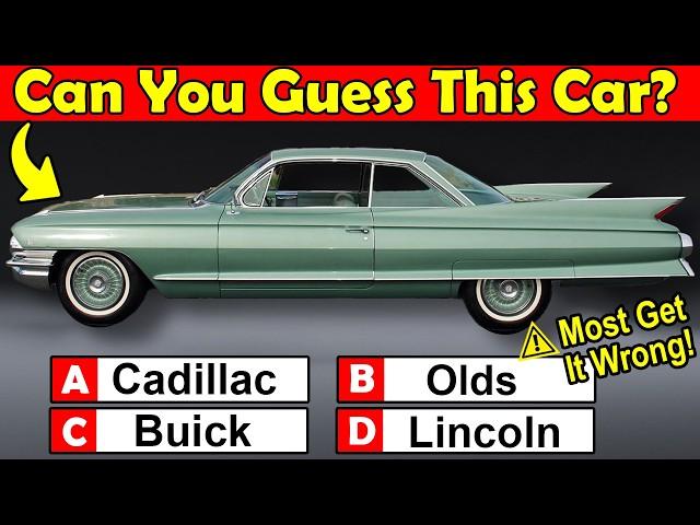 Remember These Classic Cars? How Many Can You Guess Right?