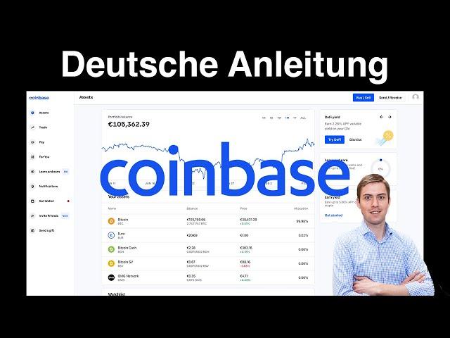 Coinbase Deutsche Anleitung für Anfänger 