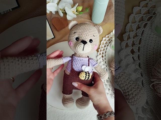 Новый медвежонок крючком  #lmkhandmade #crochet #amigurumi #cute #ереван #knittig