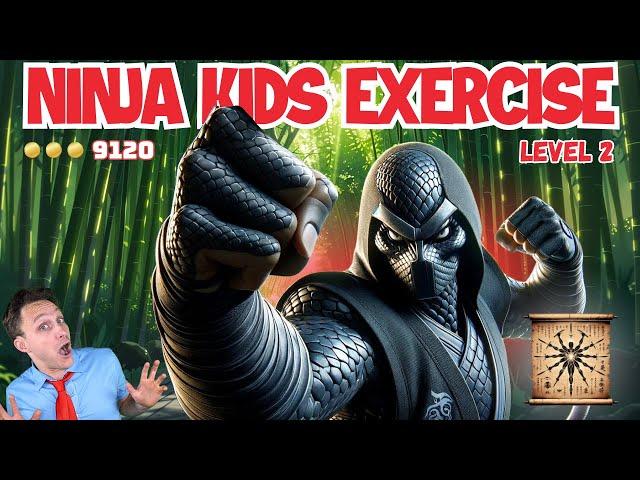 Kids Workout | Ninja Exercise For Kids | Fun Brain Break & PE Games | GoNoodle inspired