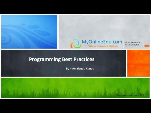 Programming Best Practices 01: Why follow standards