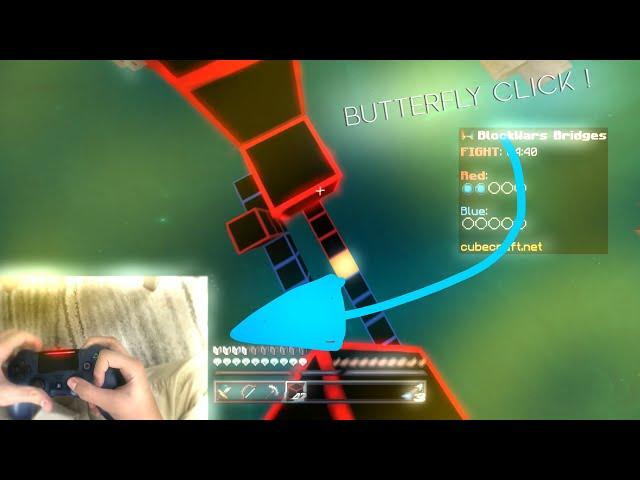 PS4 controller butterfly click | hand cam