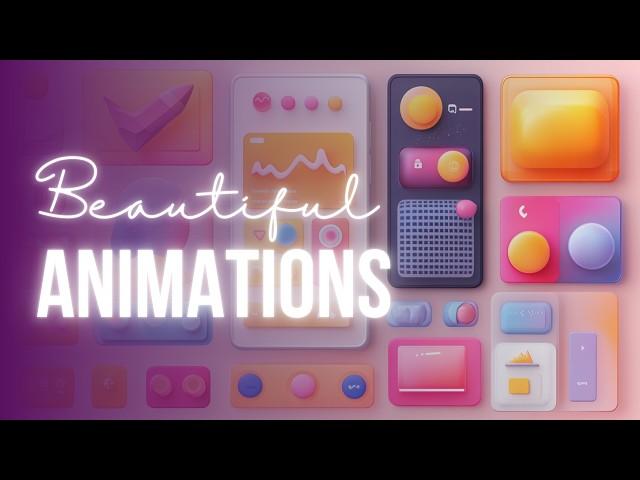  Beautiful Animations For Your App • Flutter Tutorial