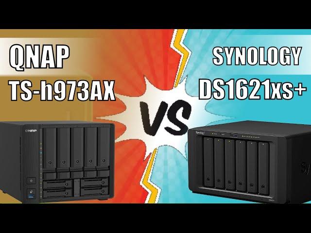 Synology DS1621xs+ vs QNAP TS-h973AX NAS Comparison