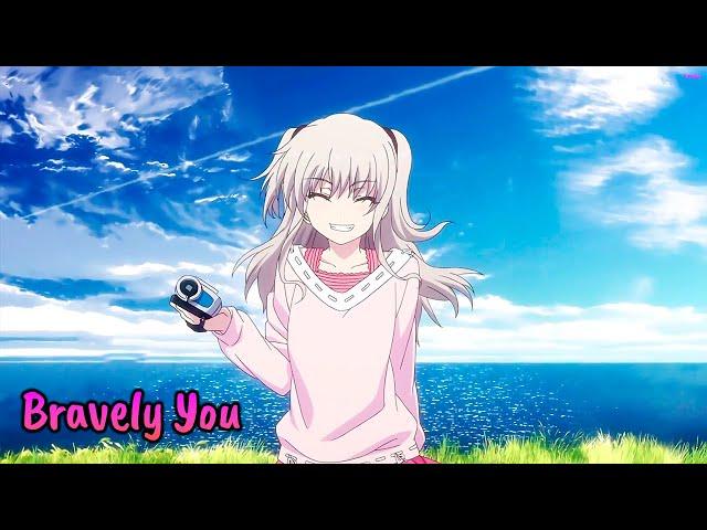 Charlotte OP Full 『AMV Lyrics』  Bravely You ／ Lia