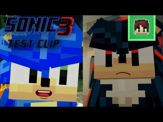 'Why do you look like me?' - Sonic the Hedgehog 3 Scene in Minecraft [2025 Fan-Made Clip]