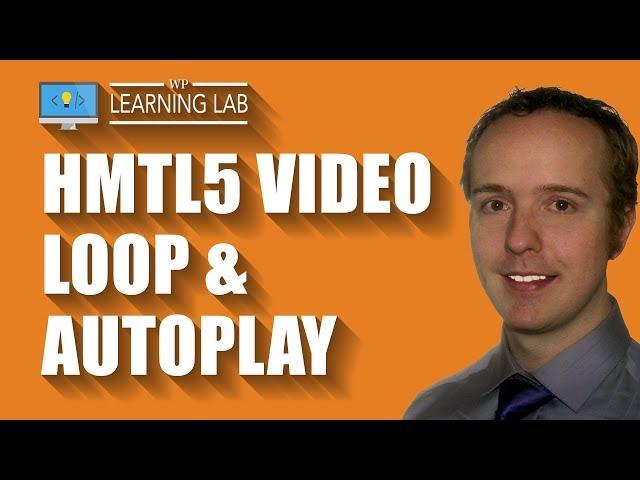 HTML5 Video Loop Autoplay Using The Video Tag And Simple Parameters