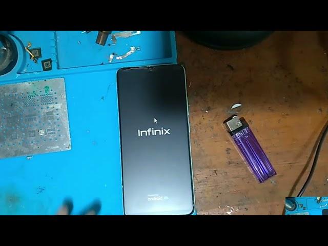 Infinix Smart 7  Factory Reset dan  Frp Bypass Android 12 & 13   X6515 via Octoplus FRP Tool