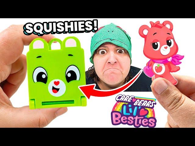 Unboxing $80 SQUISHIES Mystery Box With Tiny House Care Bear Lil Besties