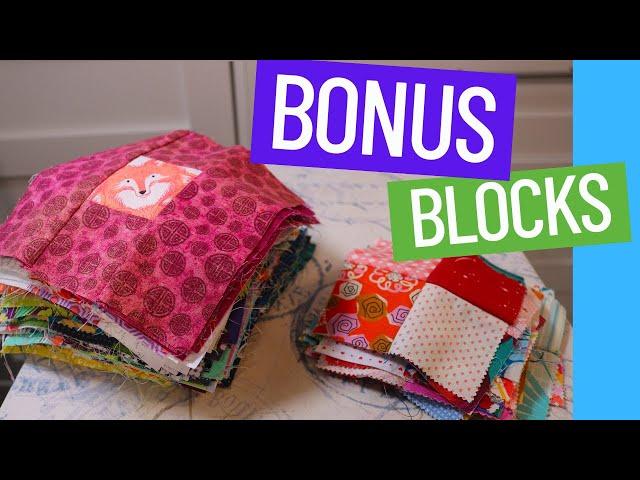 🪄 🪄  MAKE BONUS BLOCKS FROM YOUR SCRAPS - IT'S ALMOST MAGICAL