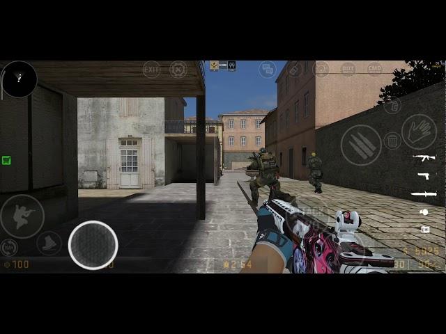 xash CSGO mobile with touch inspect plugin and ragdoll!