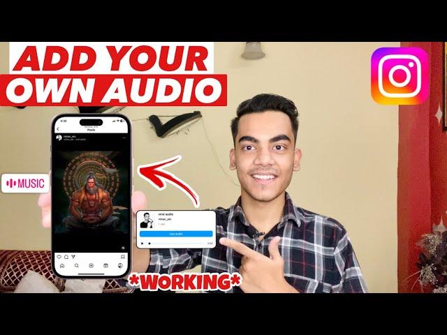 How To Add Your Own Music To Instagram Story | How To Add Own Music To Instagram Reels