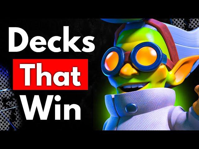 TOP 5 BEST GOBLINSTEIN DECKS IN CLASH ROYALE!!!!