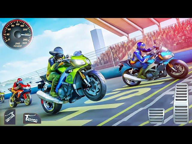 Moto Gp Bike Driving Simulator - Super Bike Racing Game - Motorcycle Driving Game Android Gameplay