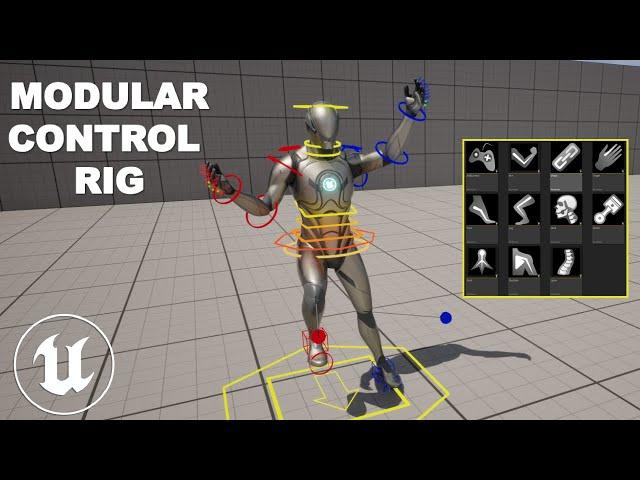 Modular Control Rigs - Unreal Engine 5.4 Tutorial