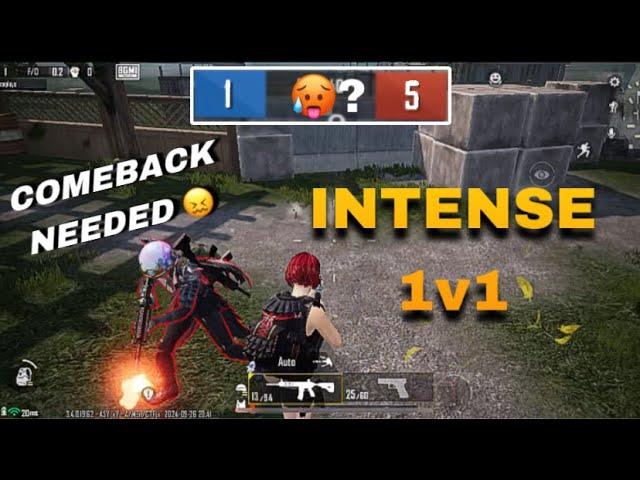 He give me challenge  intense 1v1 tdm  i lost ? | iPhone XR ios 18 Bgmi HDR+ Extreme #bmps #bgmi