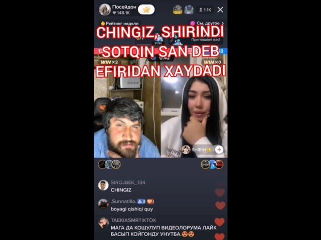 CHINGIZ, SHIRIN BILAN BATL O'YNASHNI XOXLAMADI, CHINGIZGA XIYONAT QILGAN EKAN