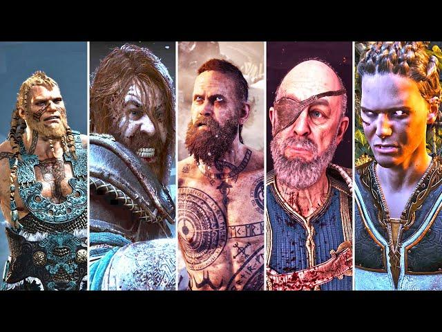 GOD OF WAR - All Norse Gods Deaths