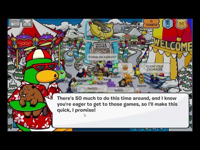 Club Penguin Journey Fall Fair 2024 Free Item Locations