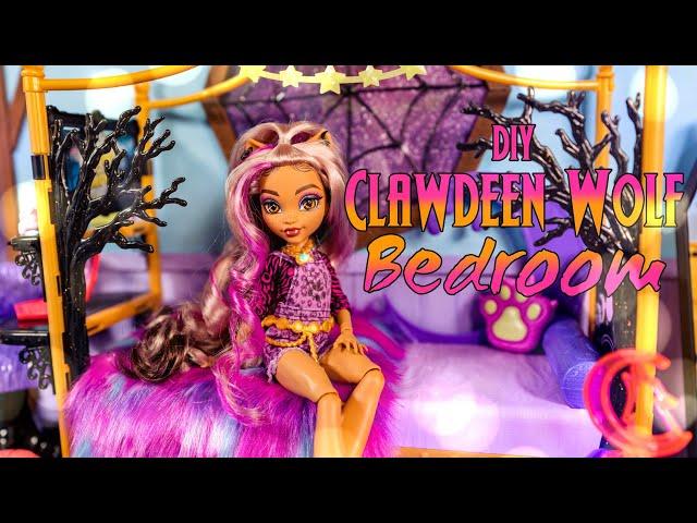 Can We Make a Monster High Shelf to Fit The New Clawdeen Wolf Bedroom Play Set?