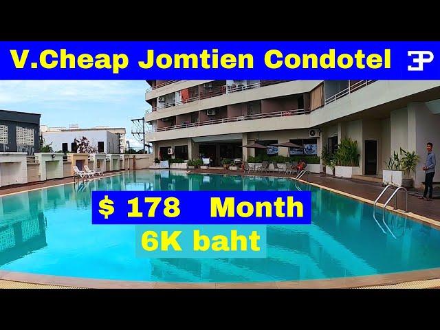 Pattaya Thailand, very cheap hotels from only $ 6 USD per night in Jomtien